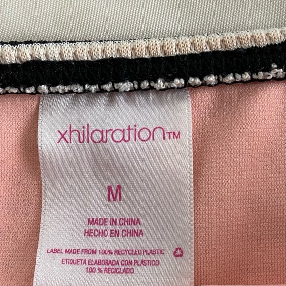 Xhilaration Black & White Stripes Bikini Bottom - Picture 3 of 3